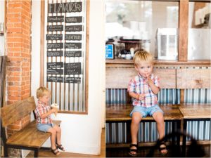 two year photos at milk and sugar scoop shoppe
