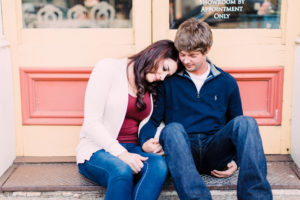 Fall engagement photos in New Harmony, IN. Photographed by Morgan Williams Photography