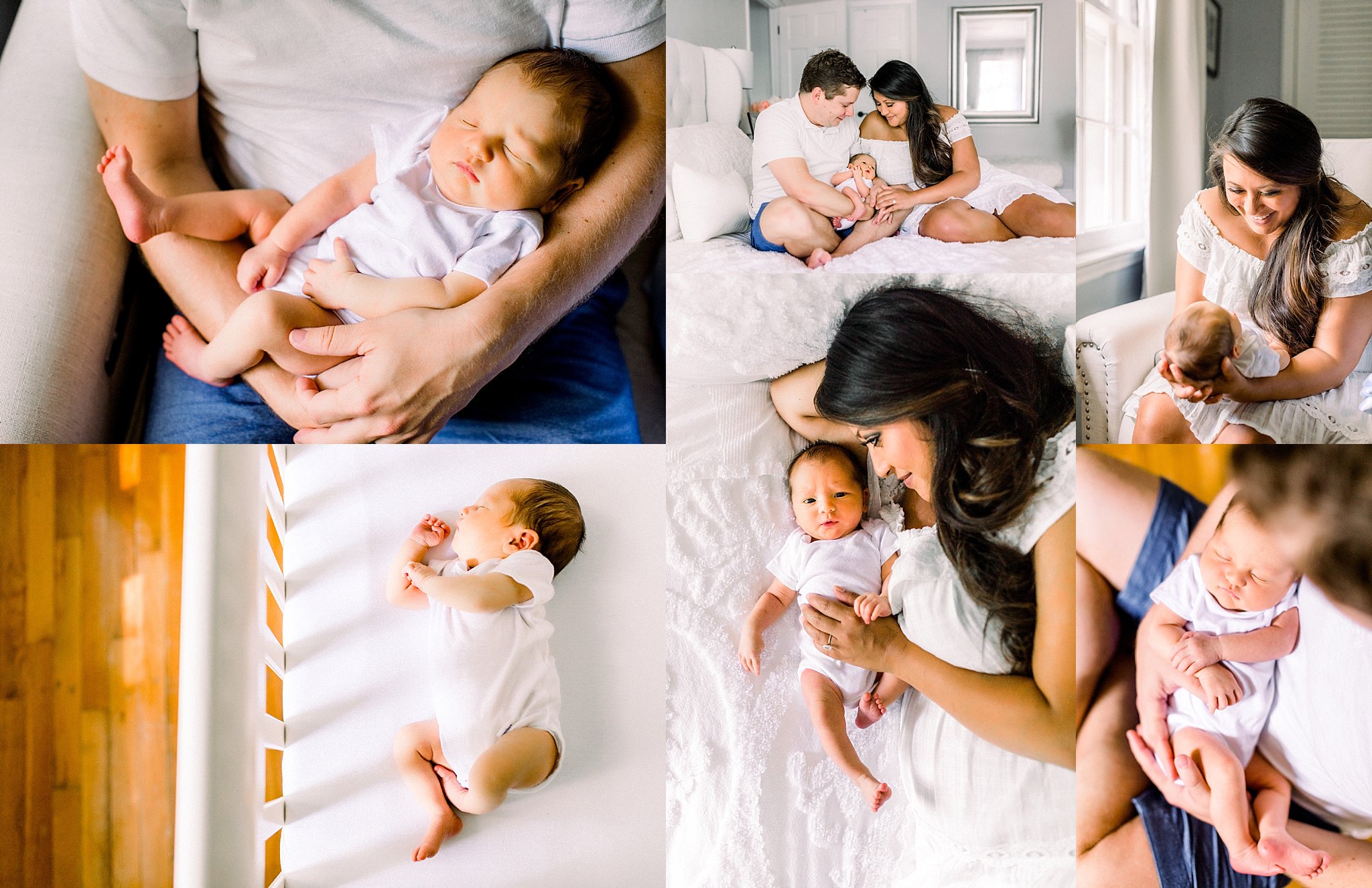 Raleigh in-home newborn session