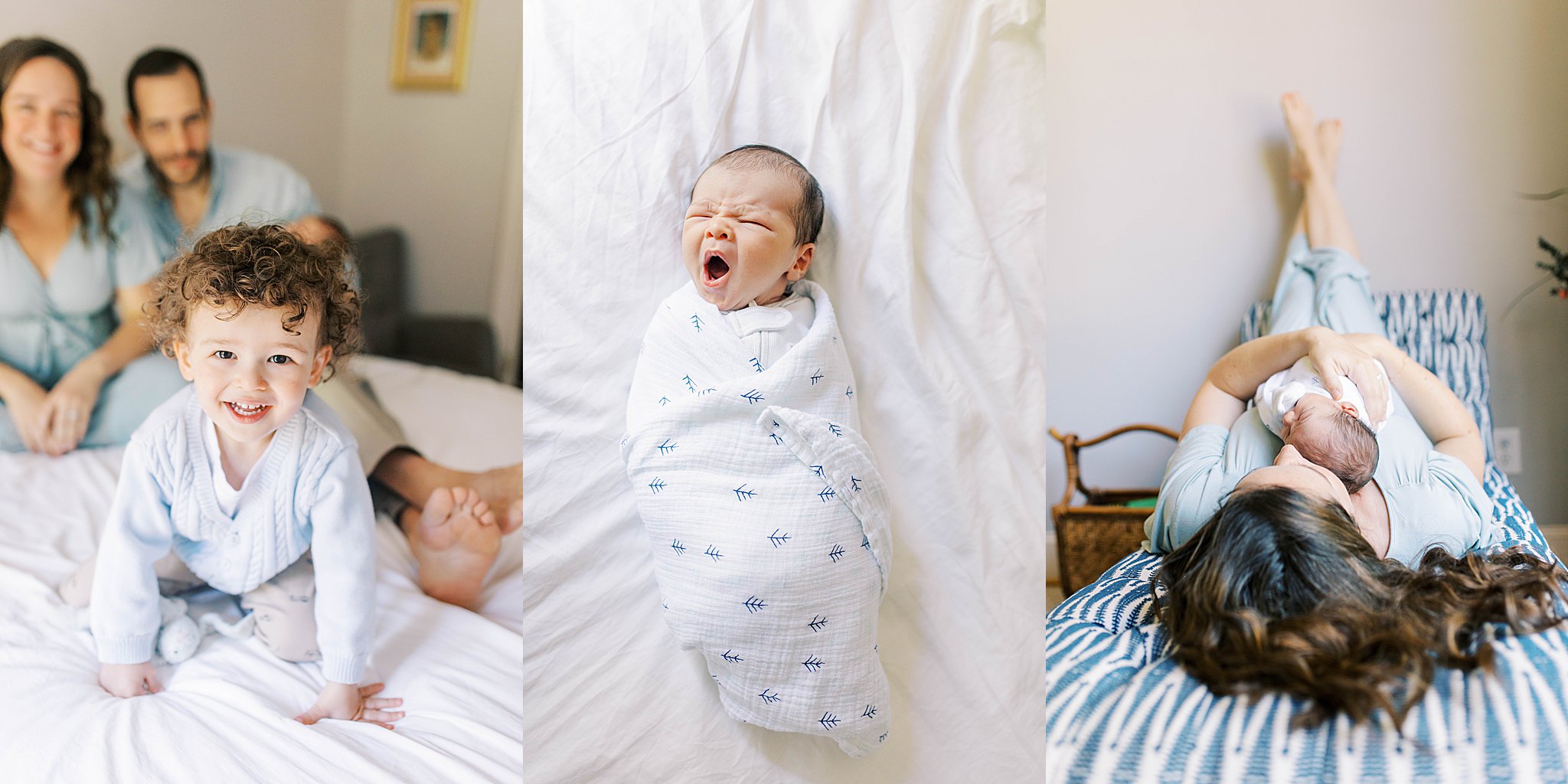 north raleigh in-home newborn photo session