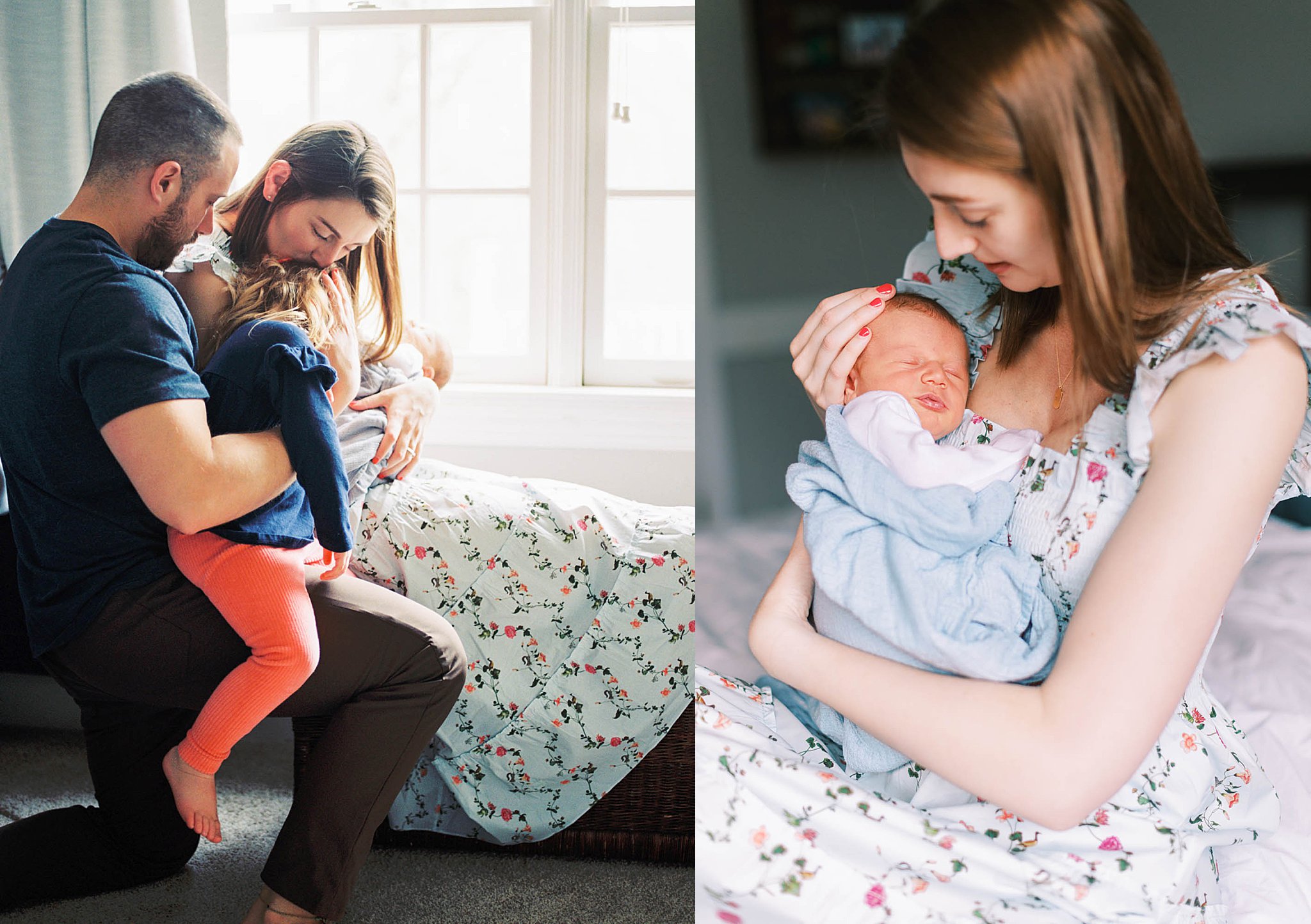Newborn photography in-home raleigh